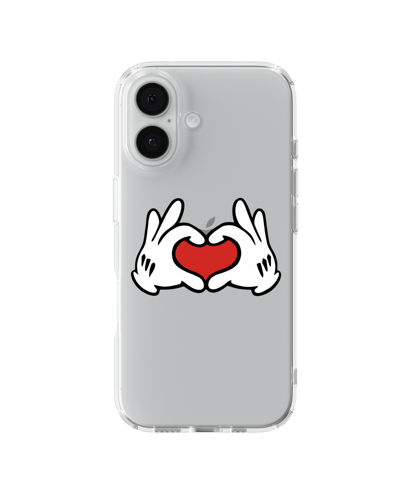 Mickey Heart Telefon Kılıfı