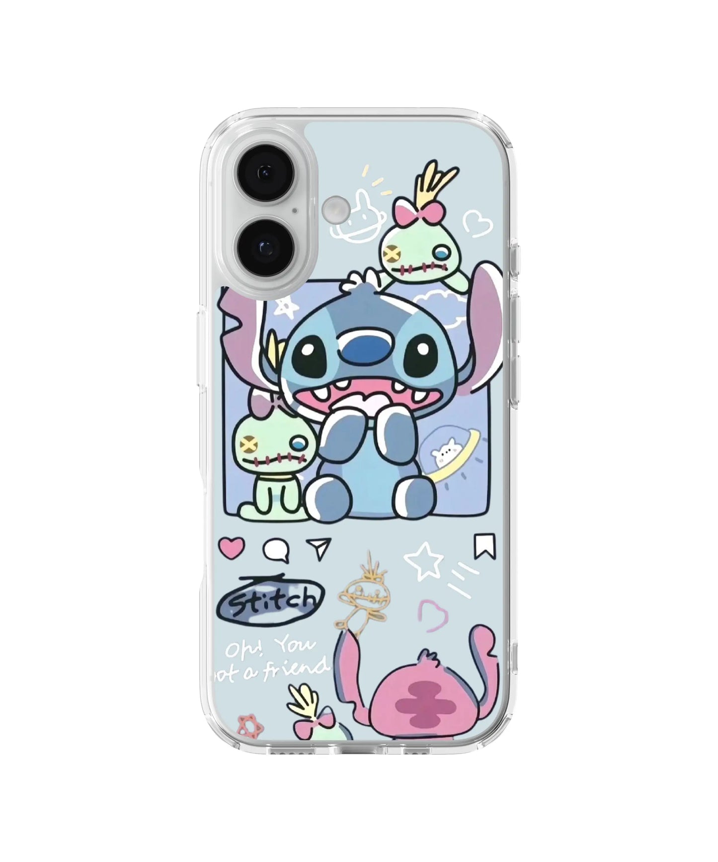 Stitch Couple Telefon Kılıfı