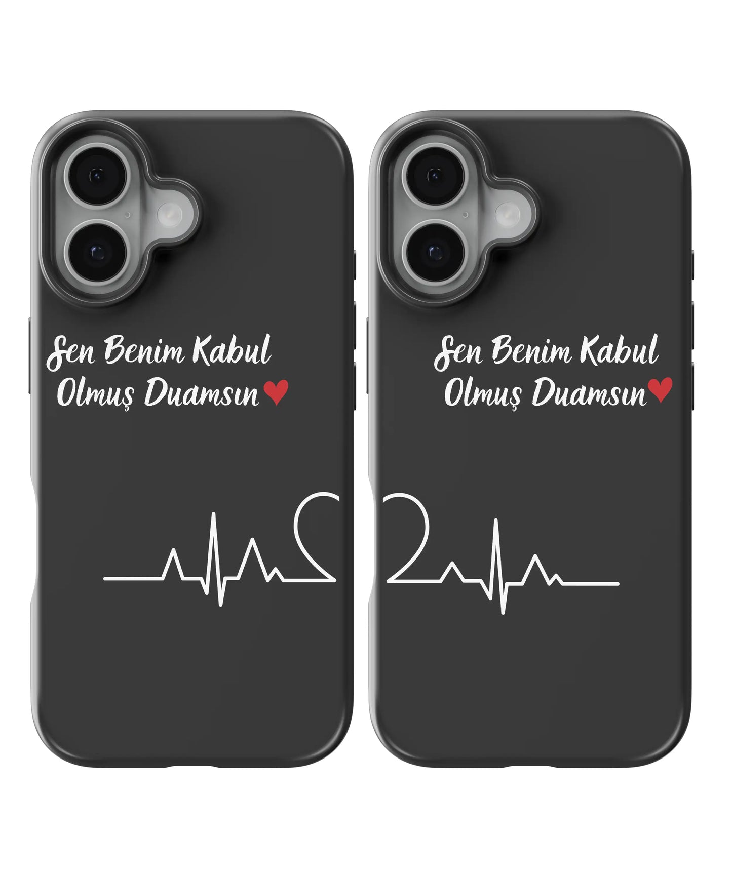 Sen Benim Kabul Olmuş Duamsın Couple Telefon Kılıfı