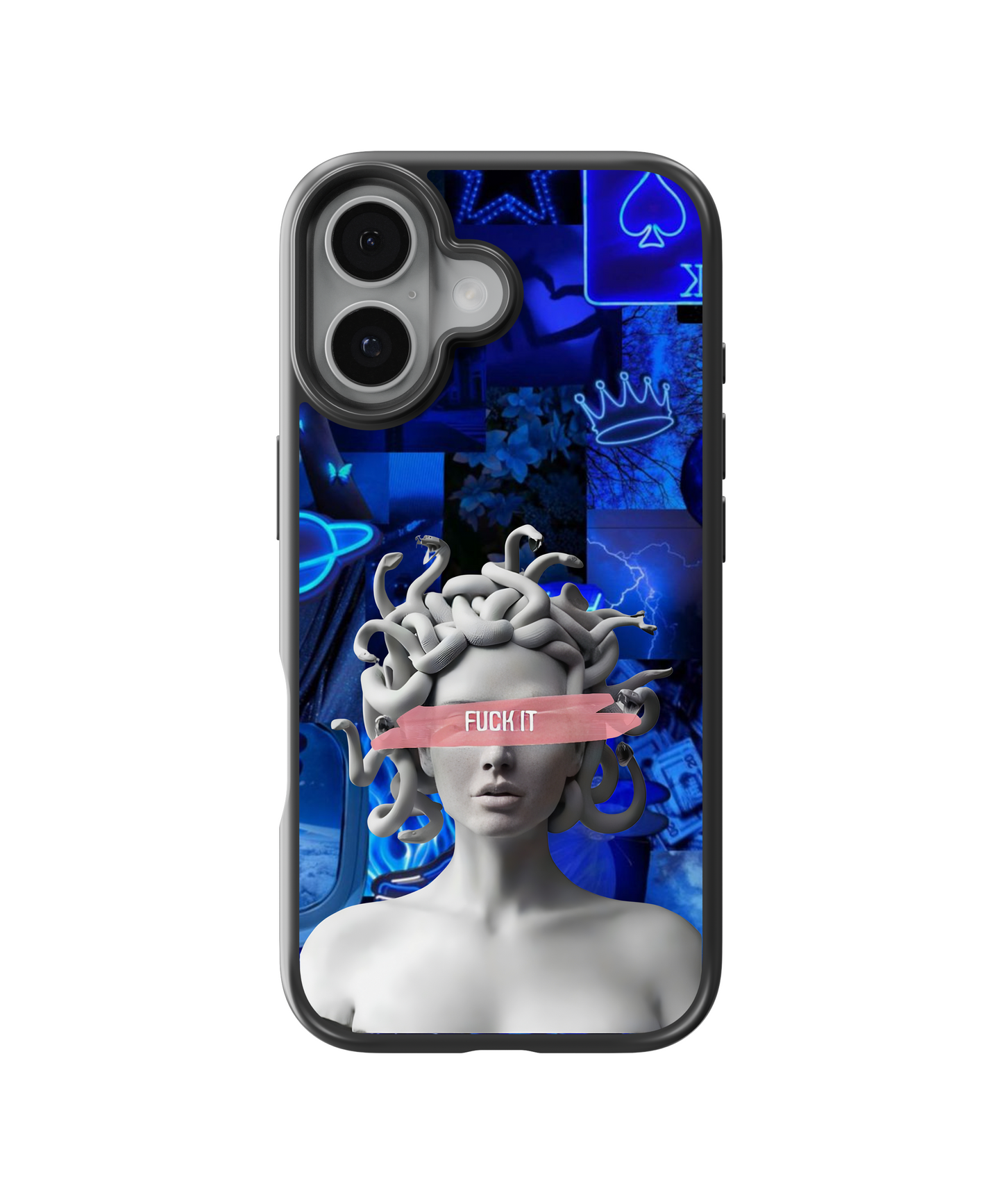 Medusa Rebel Blue Telefon Kılıfı