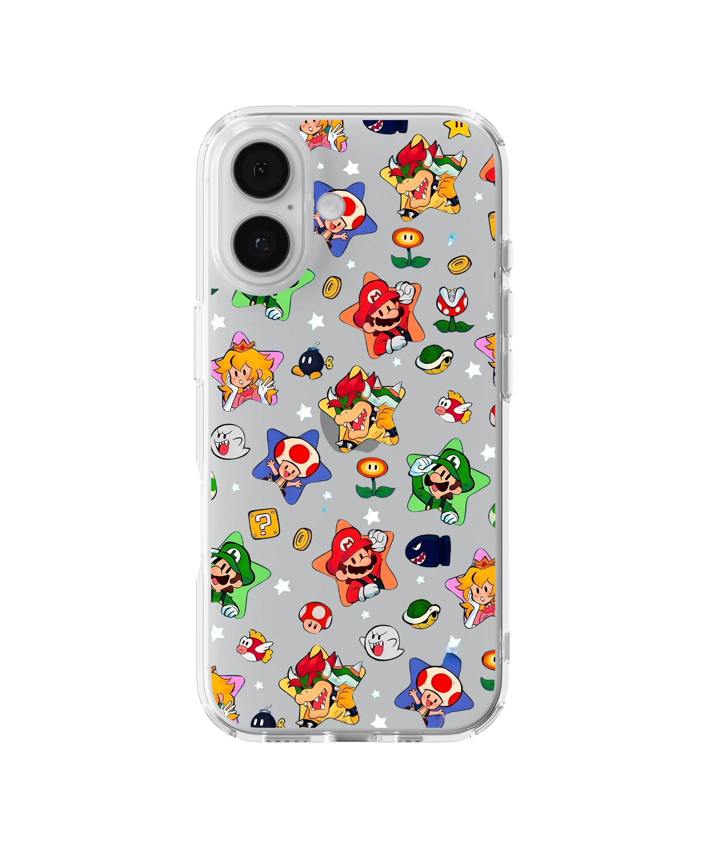 Super Mario Pattern Telefon Kılıfı