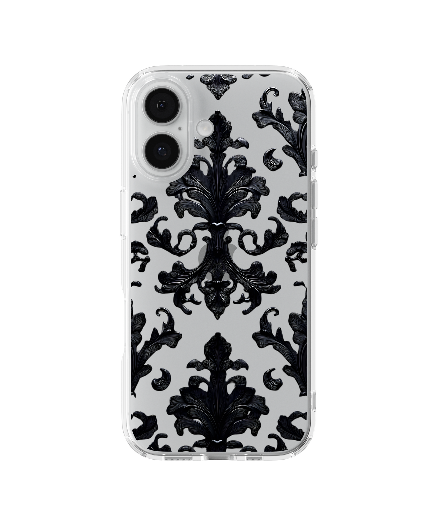 Obsidian Noir Damask Telefon Kılıfı