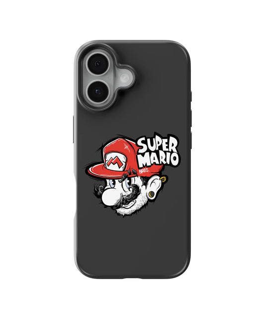 Super Mario Street Art Telefon Kılıfı