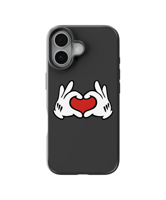 Mickey Heart Telefon Kılıfı