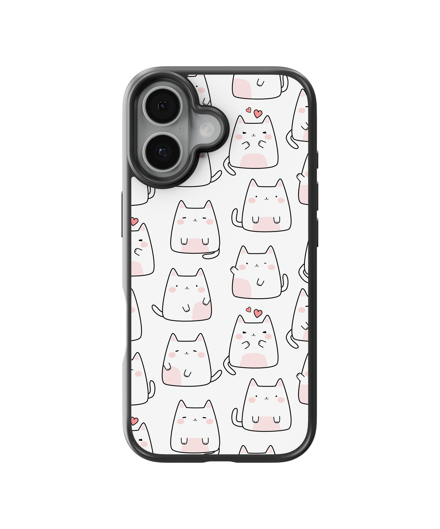 Kitty Pattern Telefon Kılıfı