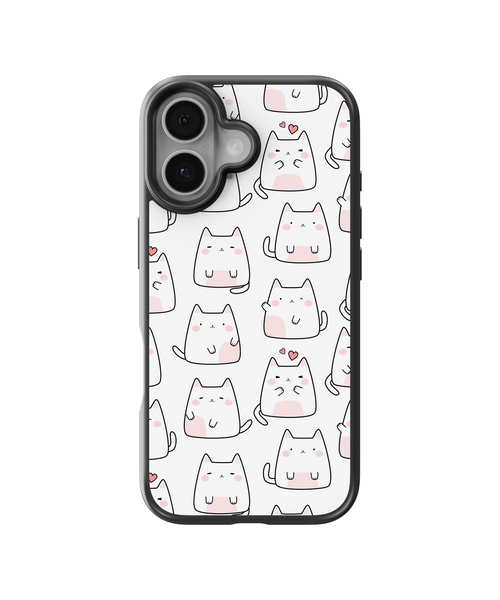 Kitty Pattern Telefon Kılıfı
