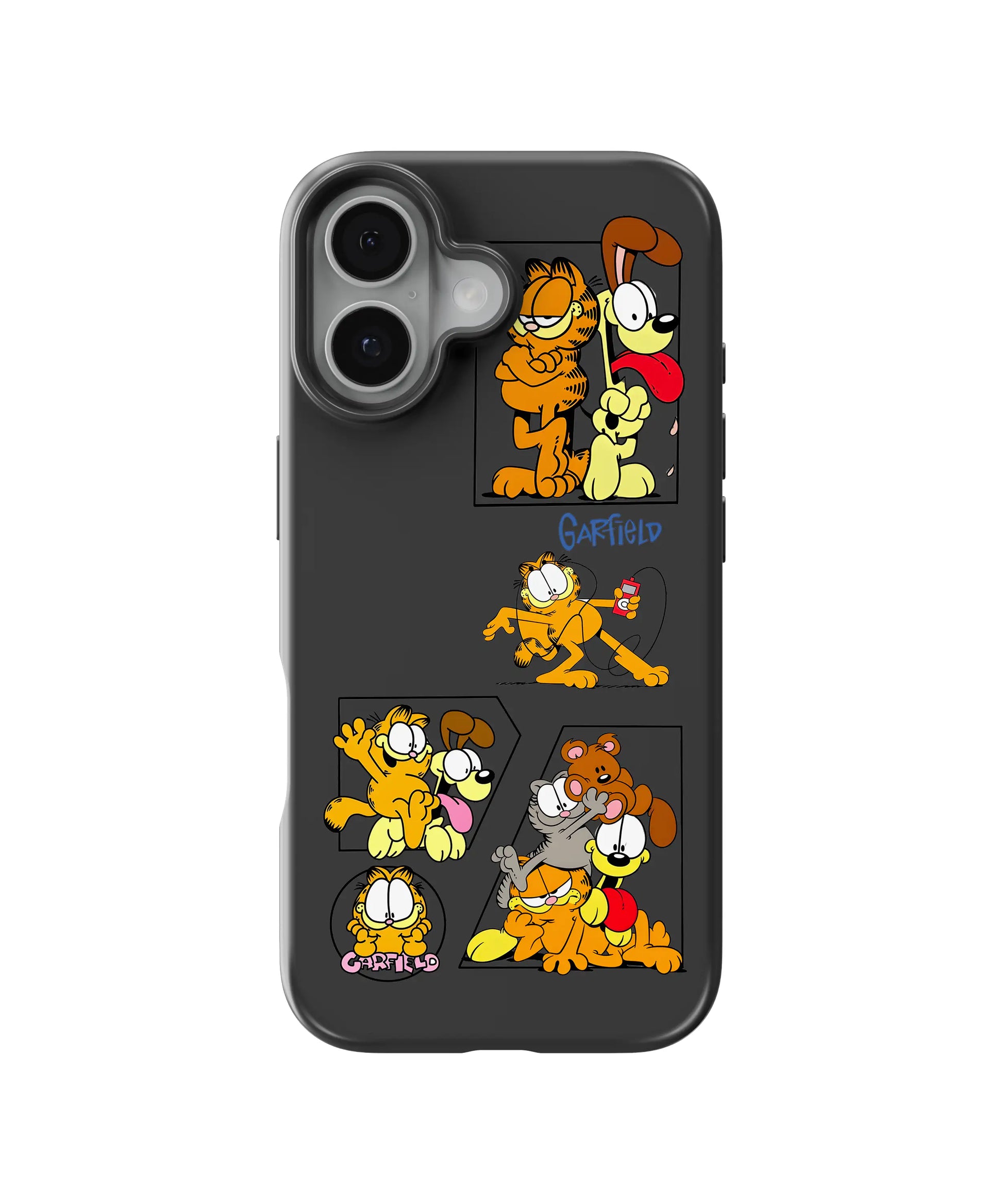 Garfield Collage Telefon Kılıfı