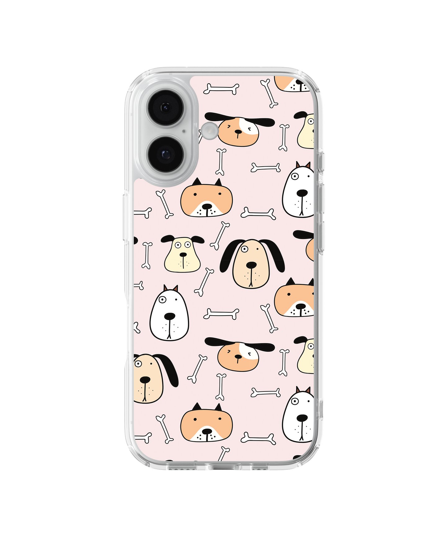 Puppy Pattern Telefon Kılıfı
