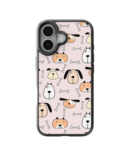 Puppy Pattern Telefon Kılıfı