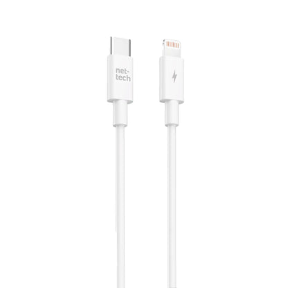 Plastik 100 Cm Type-C To Lightning Şarj ve Data Kablosu