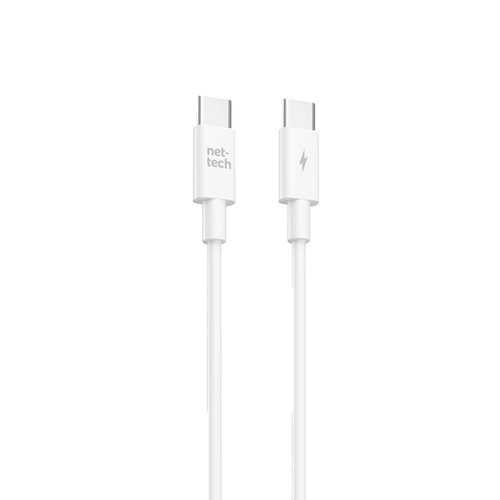 60W Plastik 100 Cm Type-C To Type-C Şarj ve Data Kablosu