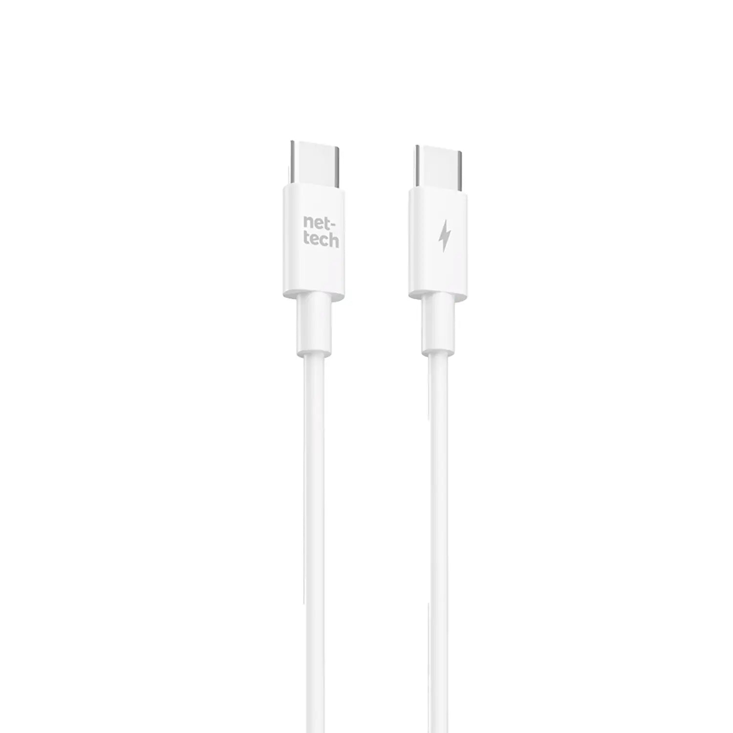 60W Plastik 100 Cm Type-C To Type-C Şarj ve Data Kablosu