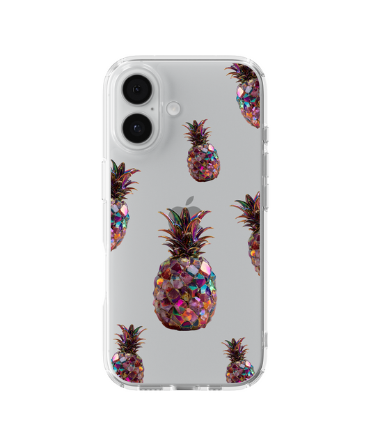 Amethyst Aura Pineapple Telefon Kılıfı