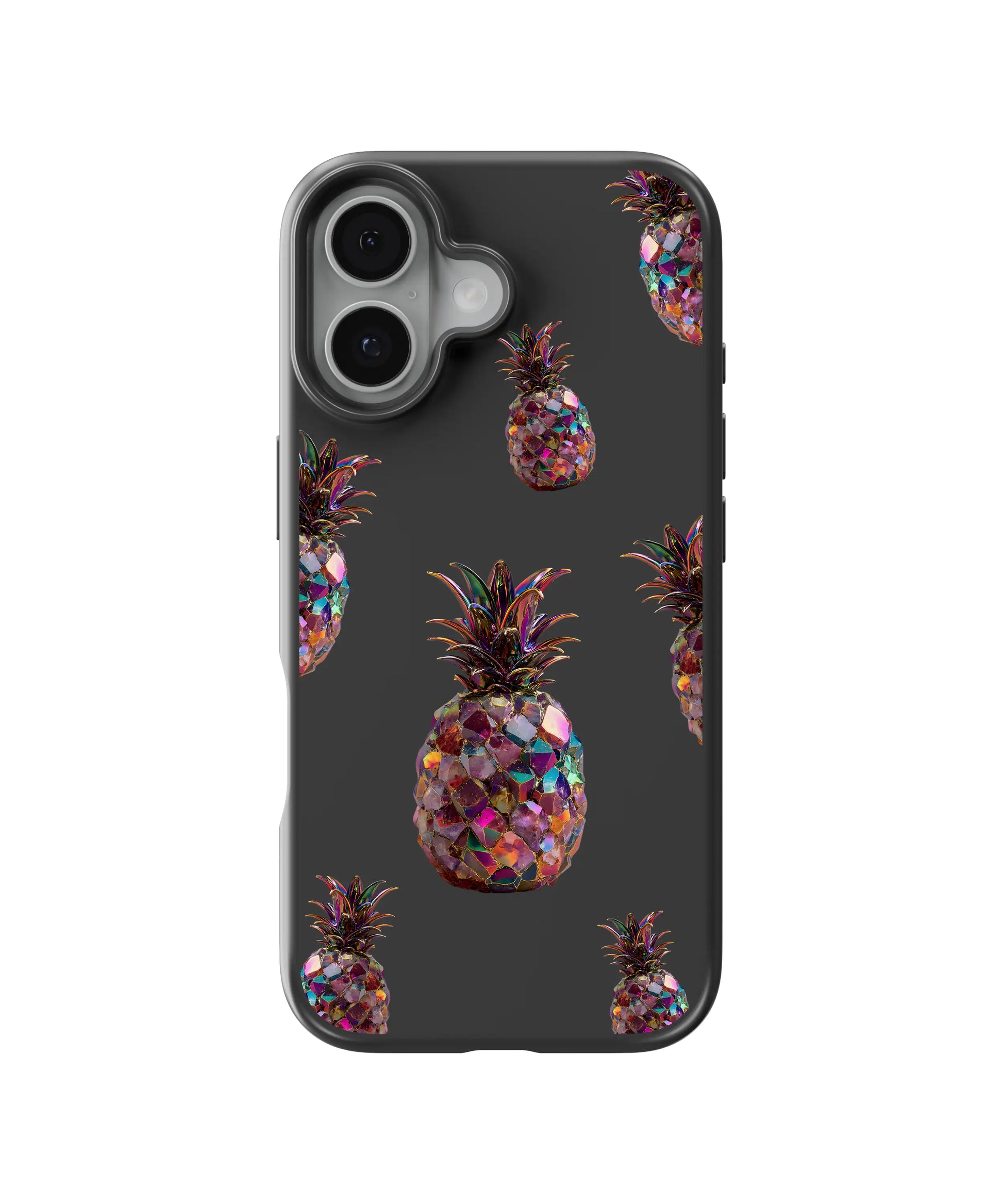 Amethyst Aura Pineapple Telefon Kılıfı