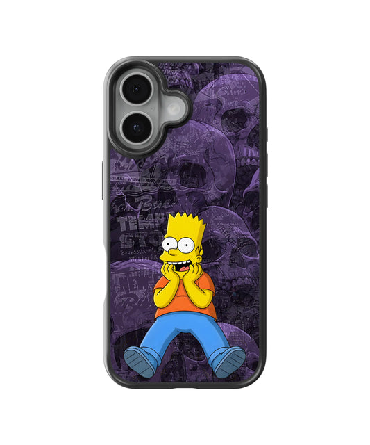 Bart Simpson Panic Telefon Kılıfı