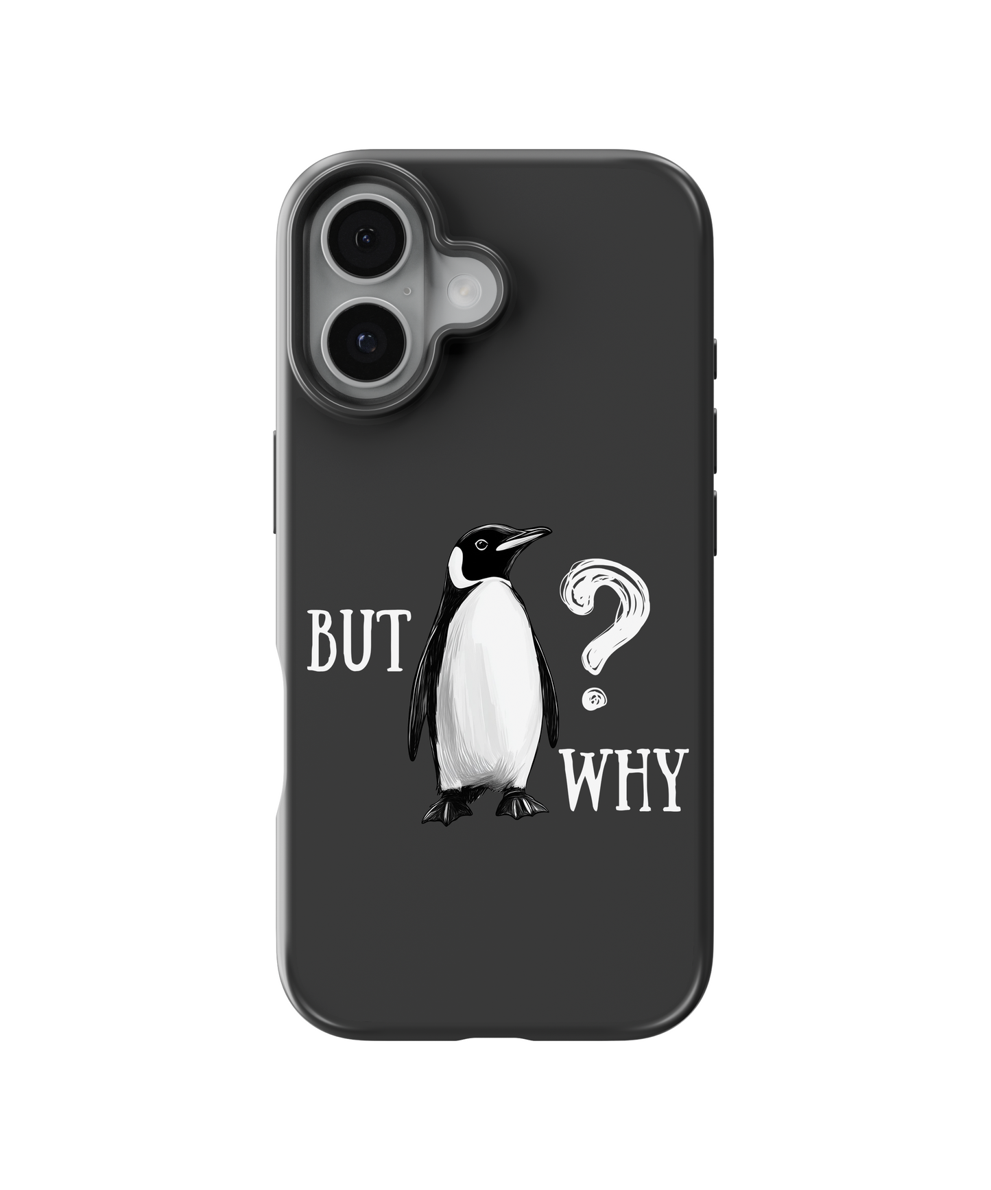 Doubtful Penguin Telefon Kılıfı
