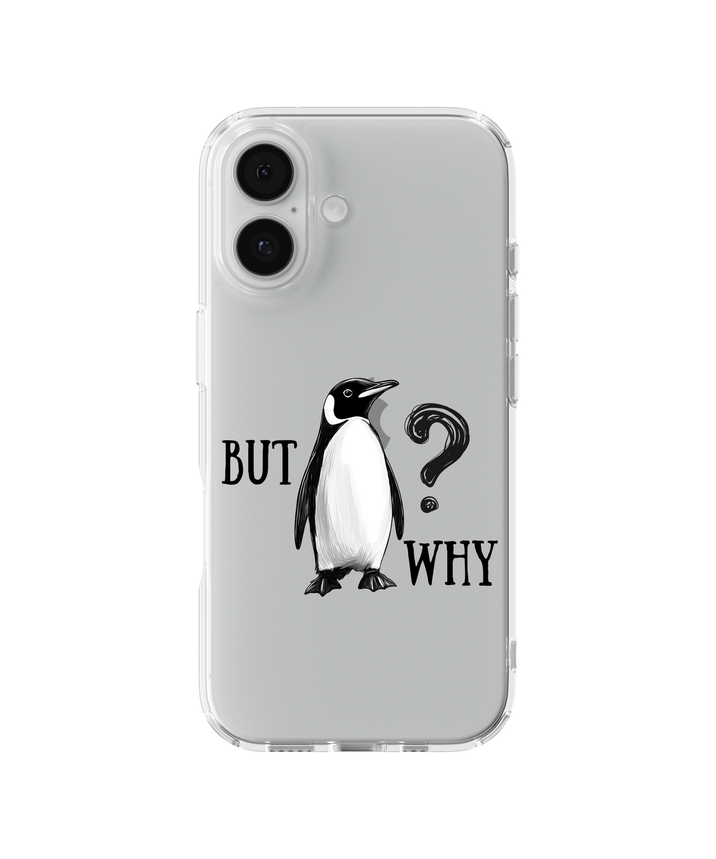 Doubtful Penguin Telefon Kılıfı