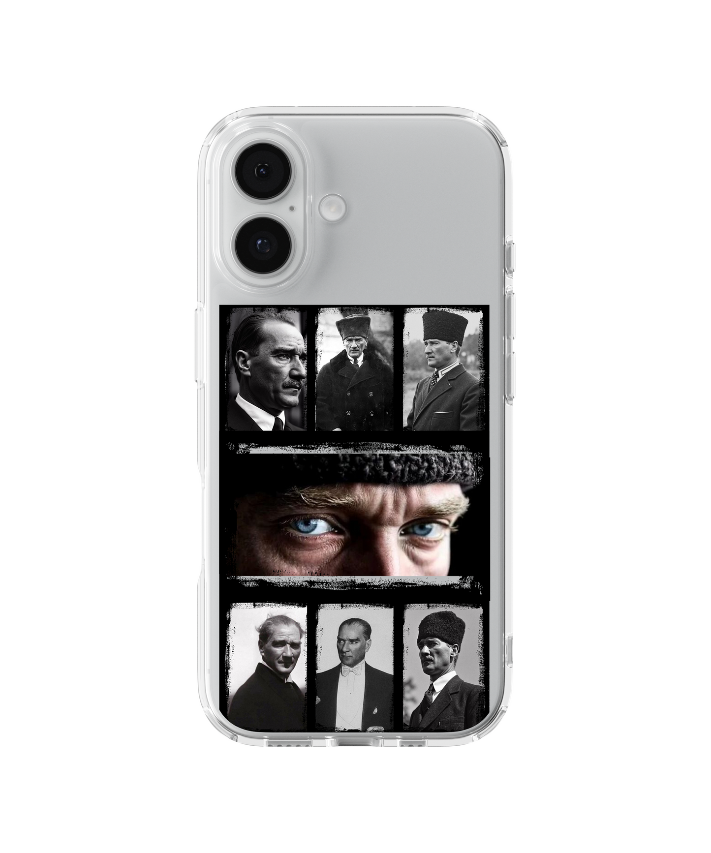 Çelik Bakış Atatürk Telefon Kılıfı