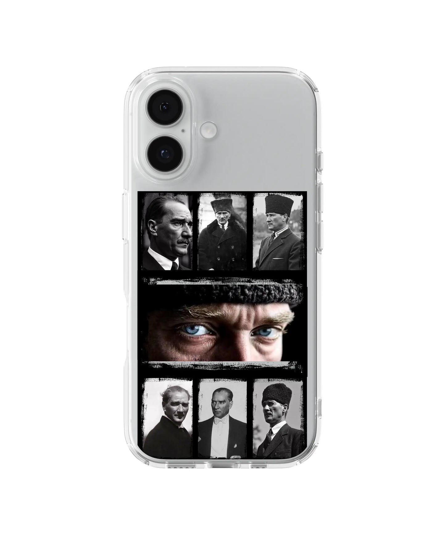 Çelik Bakış Atatürk Telefon Kılıfı