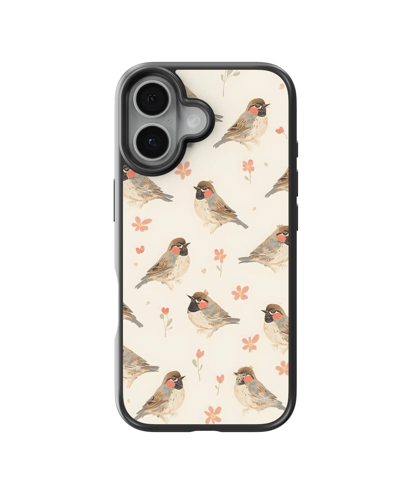 Sparrow Floral Telefon Kılıfı