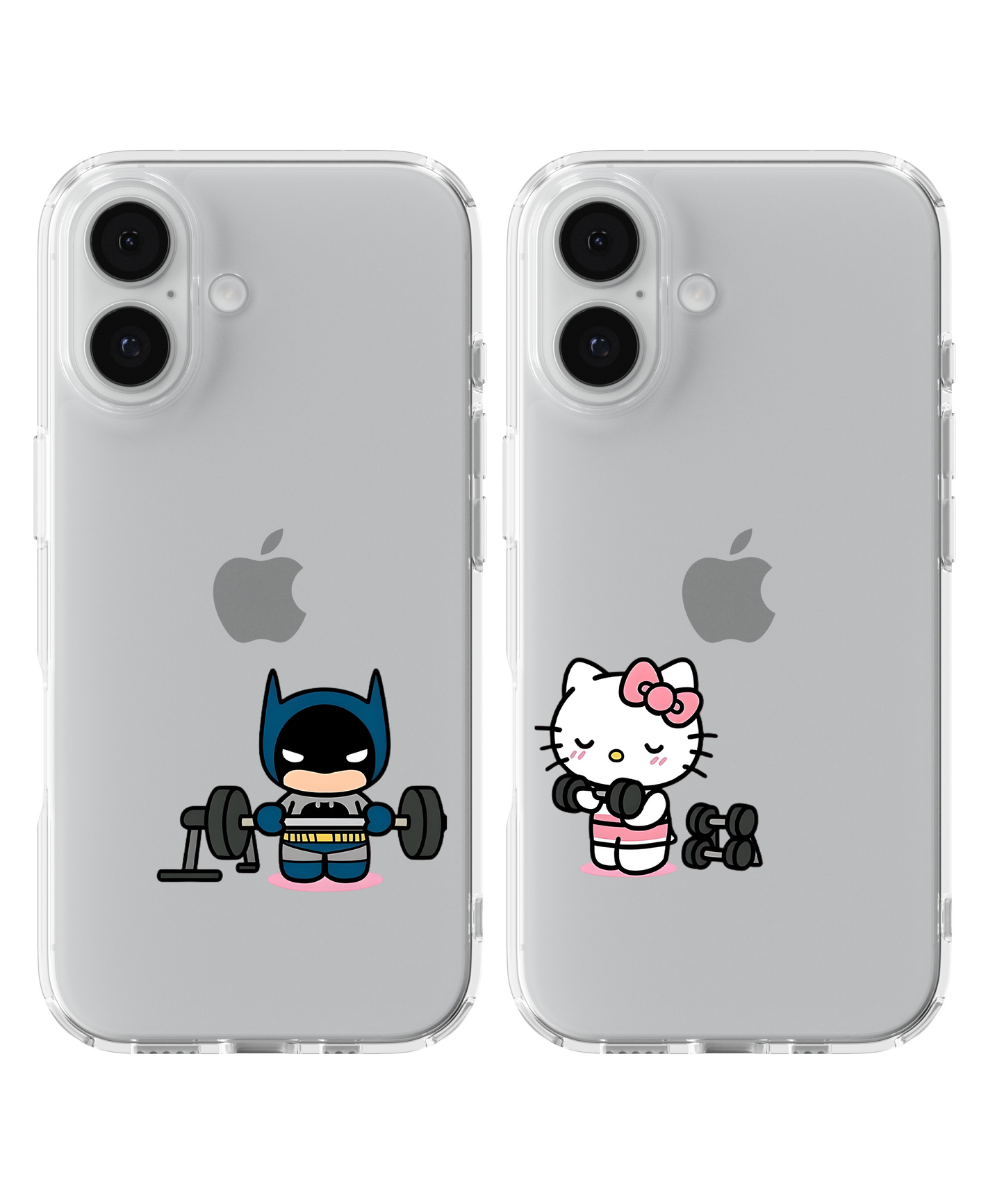Hello Kitty and Batman Couple Telefon Kılıfı