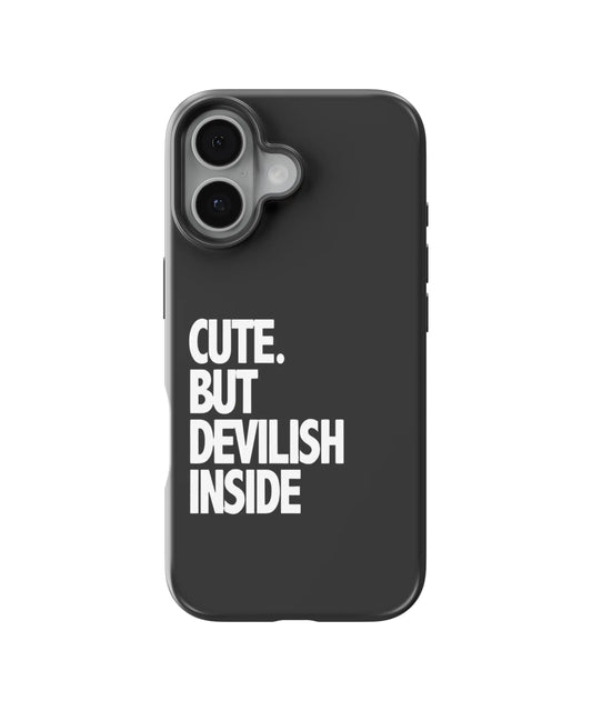 Cute But Devilish Telefon Kılıfı