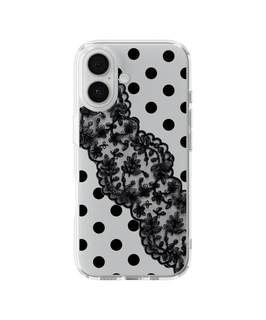 Polka Dot Lace Telefon Kılıfı