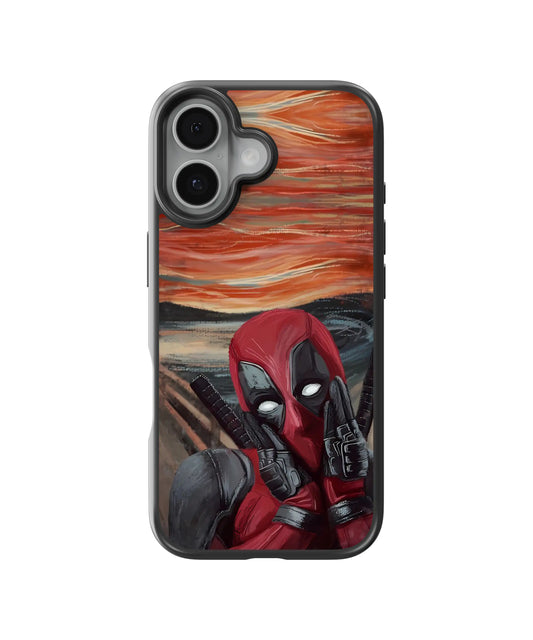 Deadpool Scarlet Art Telefon Kılıfı