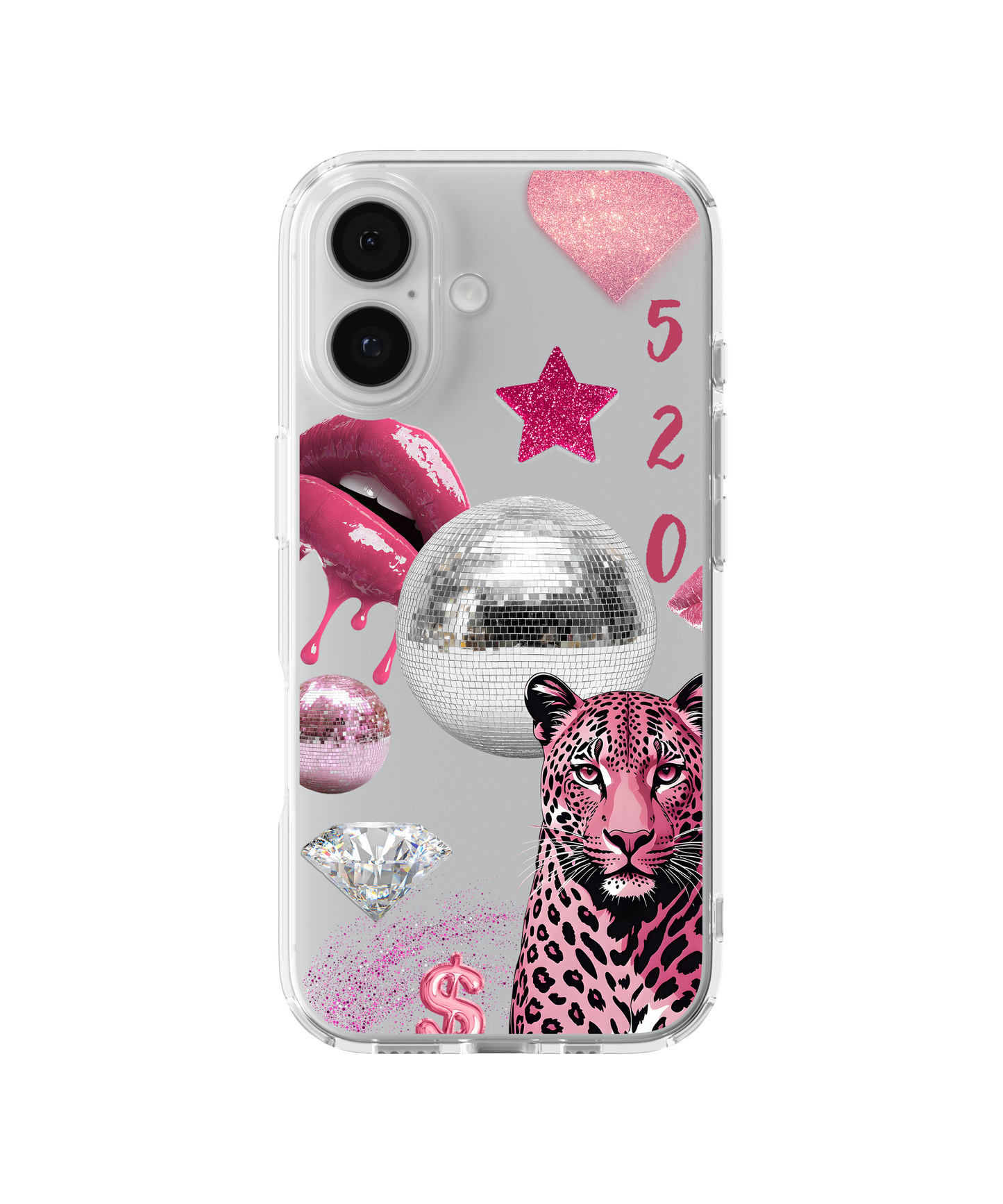 Electric Rose Panther Telefon Kılıfı