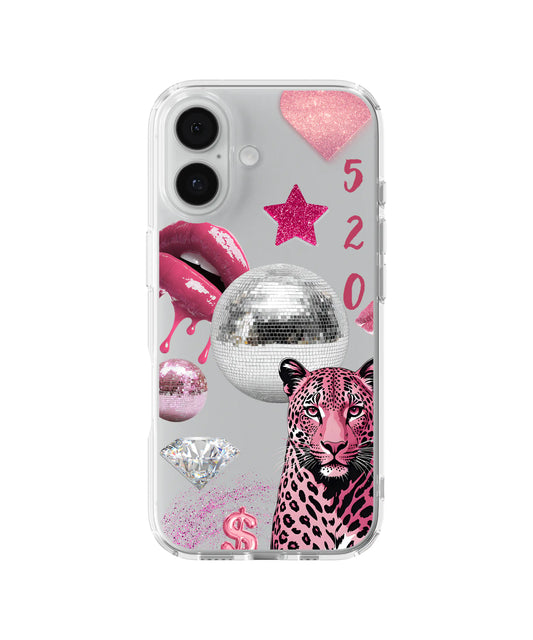 Electric Rose Panther Telefon Kılıfı