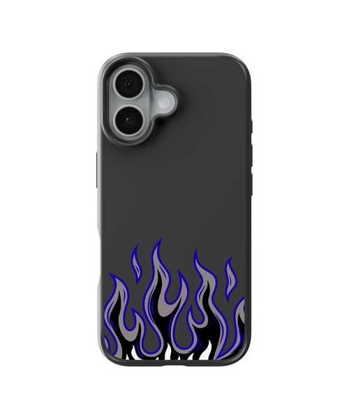 Ignite Flame Midnight Blue Telefon Kılıfı