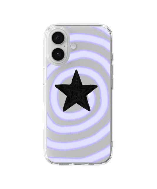 Lavender Swirl Star Telefon Kılıfı