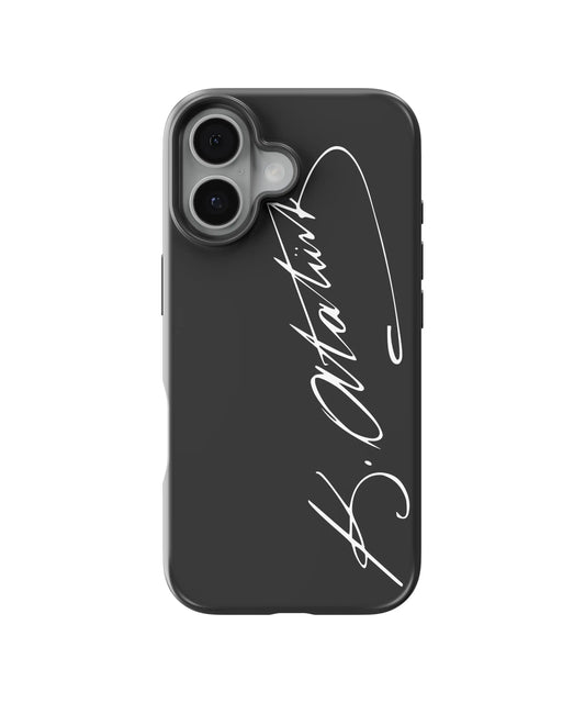 Atatürk Özgürlük İmzası Telefon Kılıfı