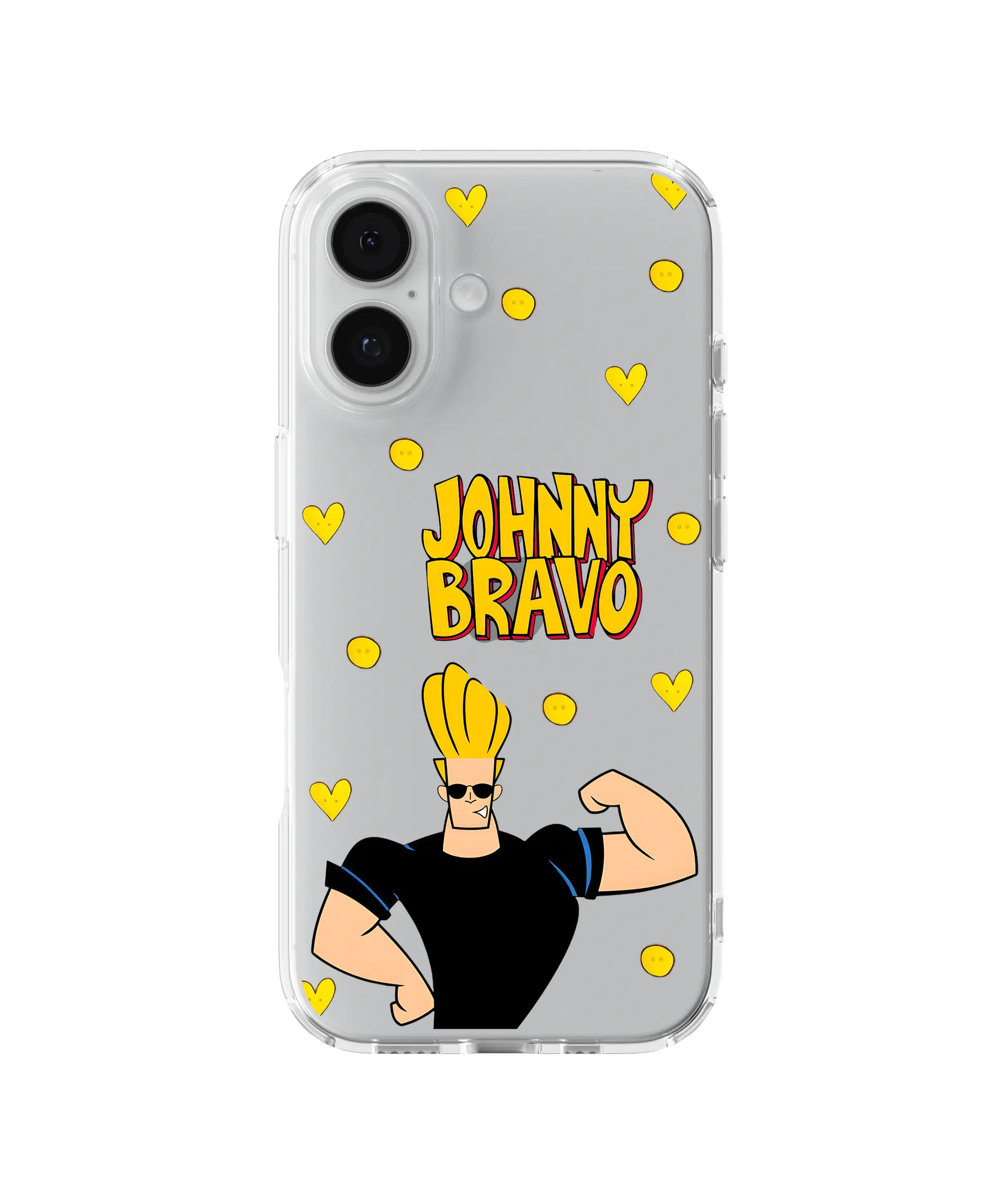 Johnny Bravo Hearts Telefon Kılıfı