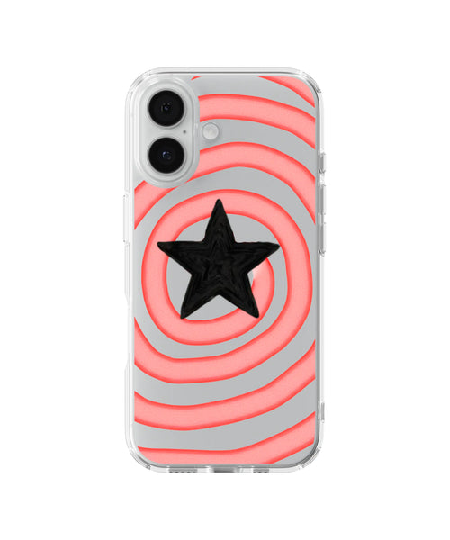 Coral Swirl Star Telefon Kılıfı
