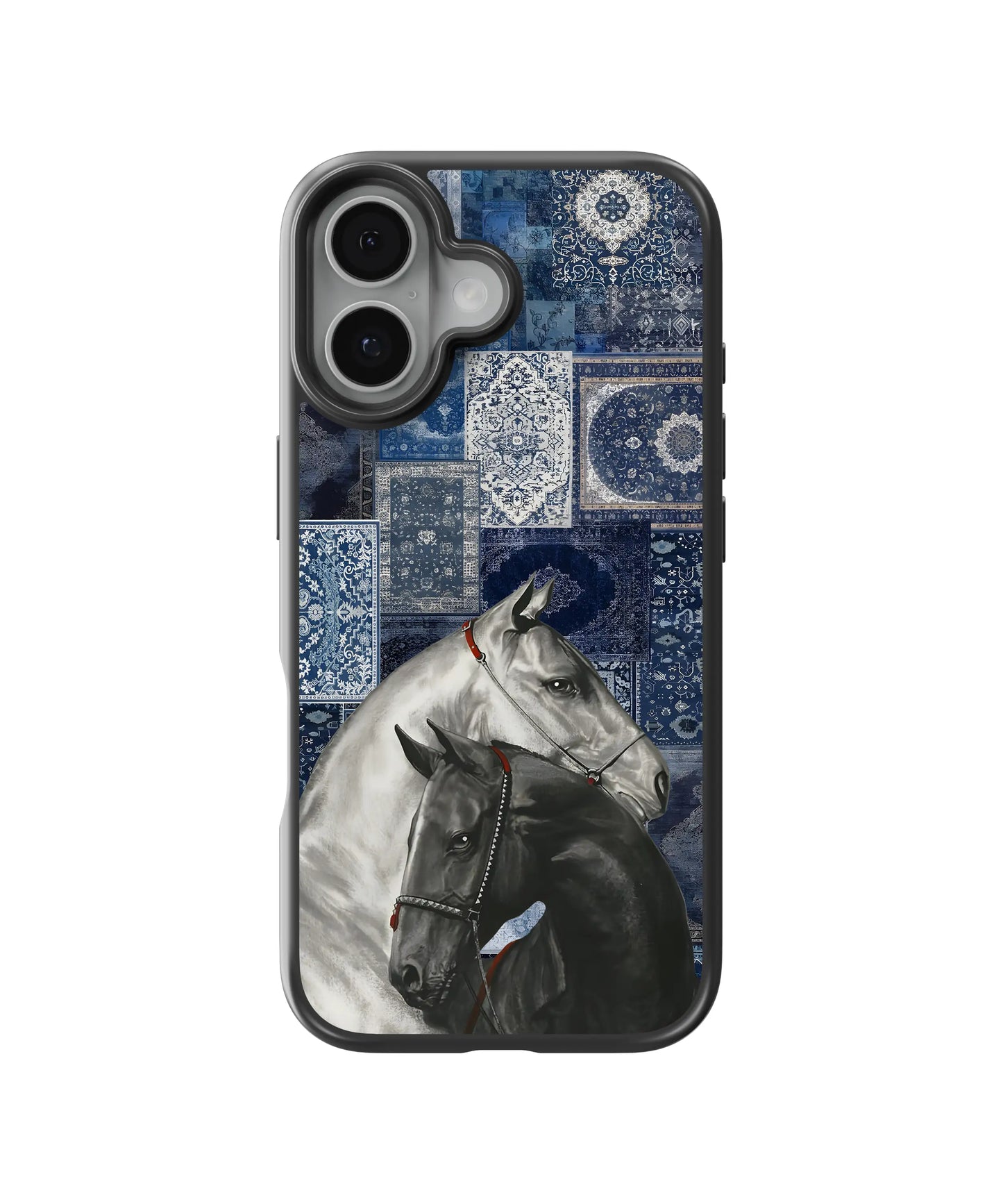 Blue Rug Horses Telefon Kılıfı