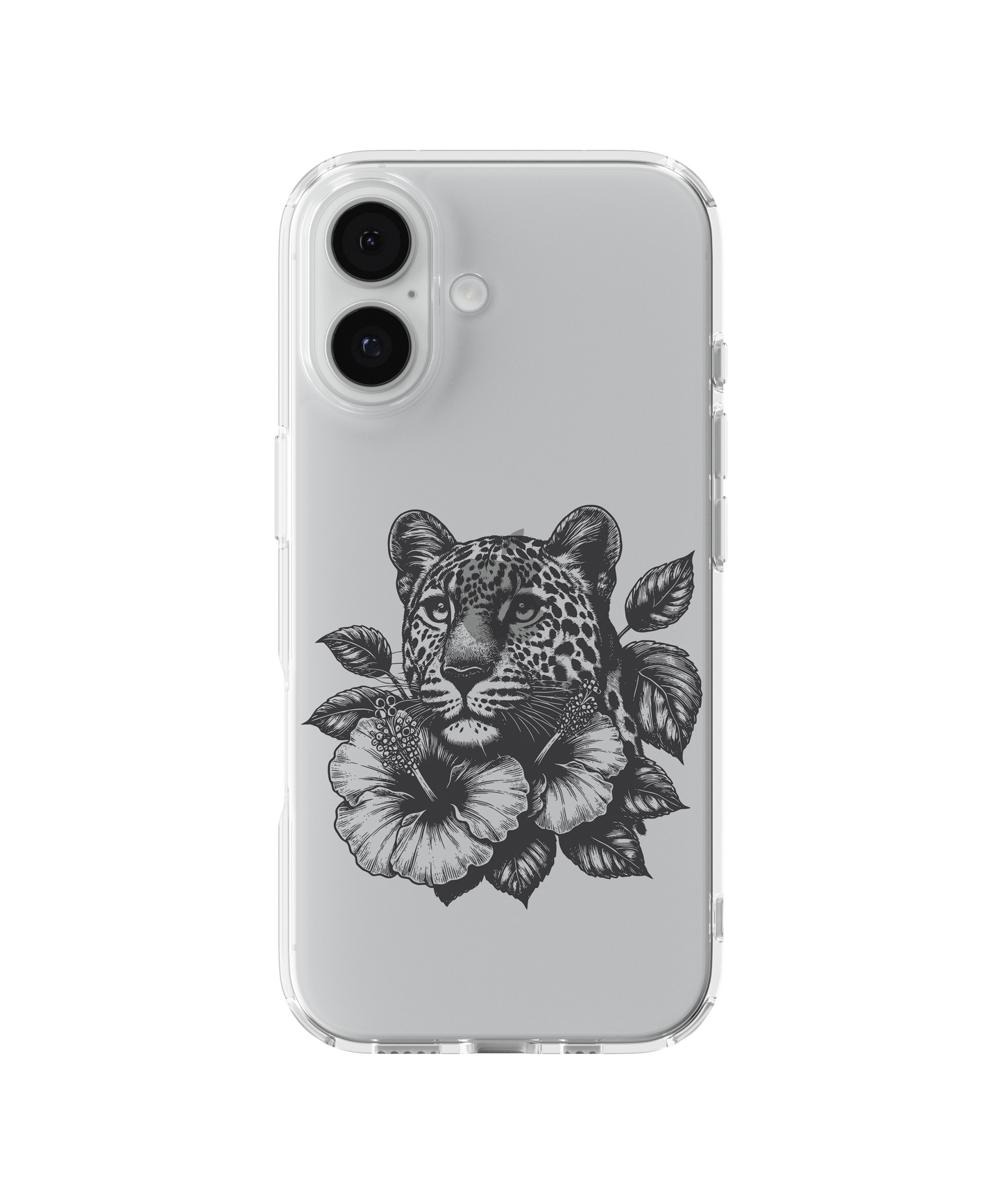 Floral Leopard Telefon Kılıfı
