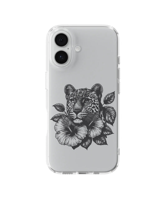Floral Leopard Telefon Kılıfı