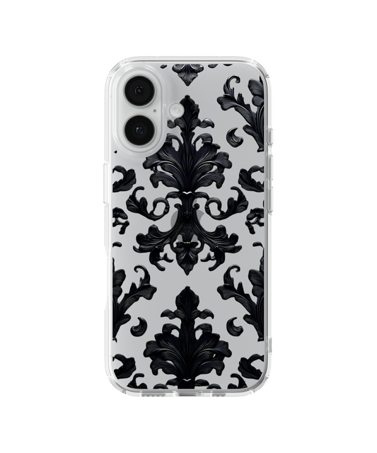 Obsidian Noir Damask Telefon Kılıfı