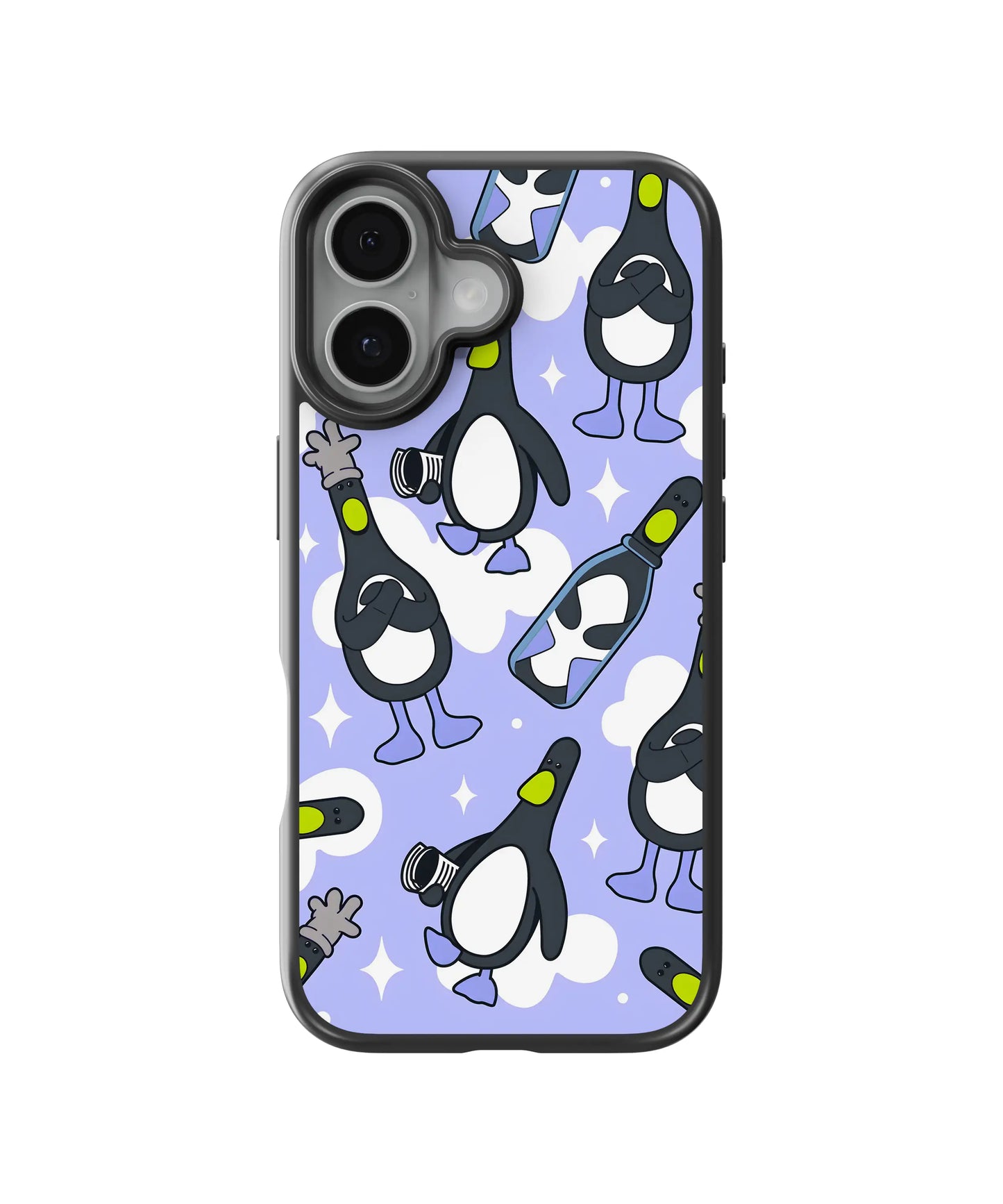 Quirky Penguins Telefon Kılıfı