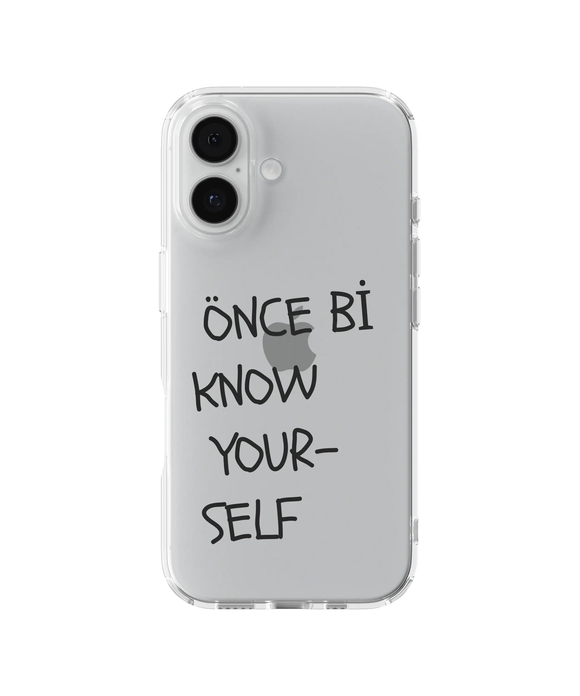 Önce Bi Know Yourself Telefon Kılıfı