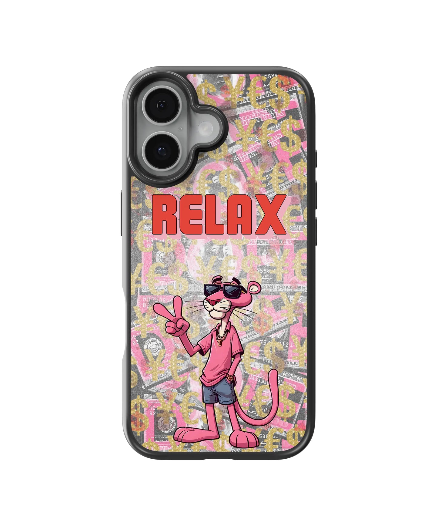 Relax Pink Panther Telefon Kılıfı