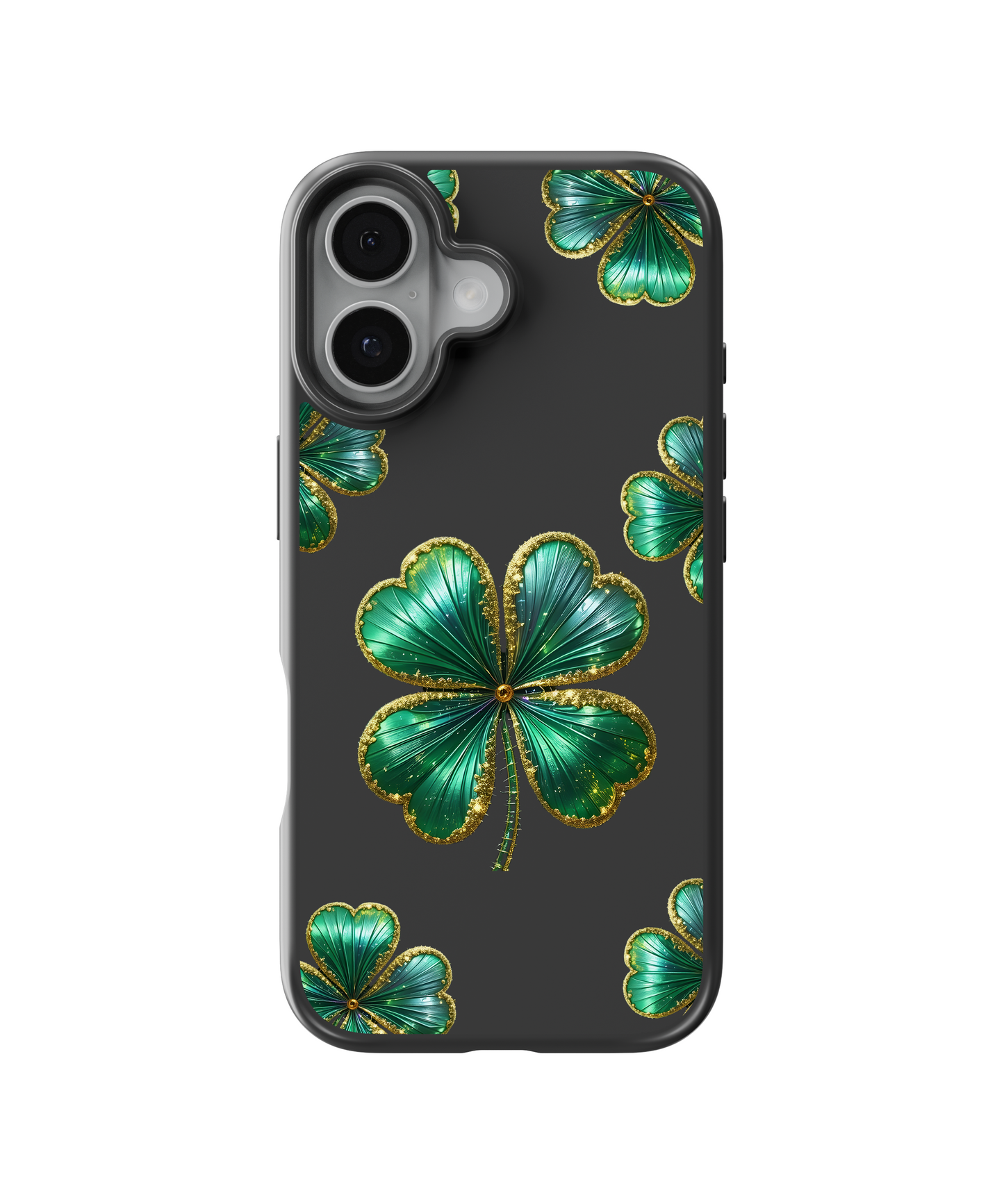Emerald Clover Glow Telefon Kılıfı