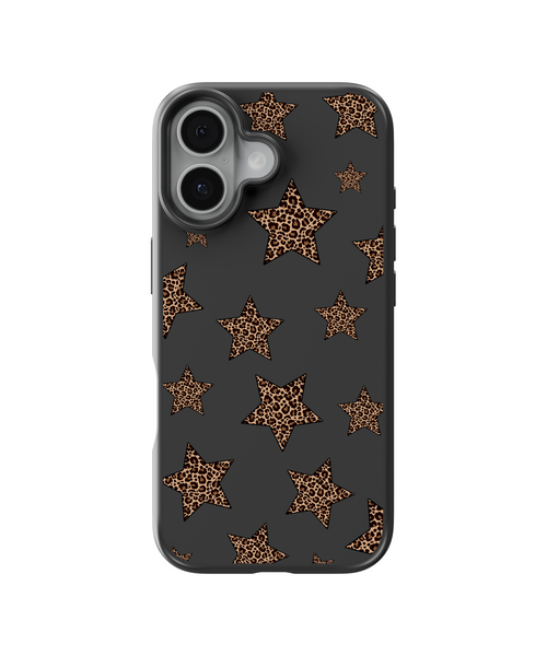 Classic Leopard Star Telefon Kılıfı