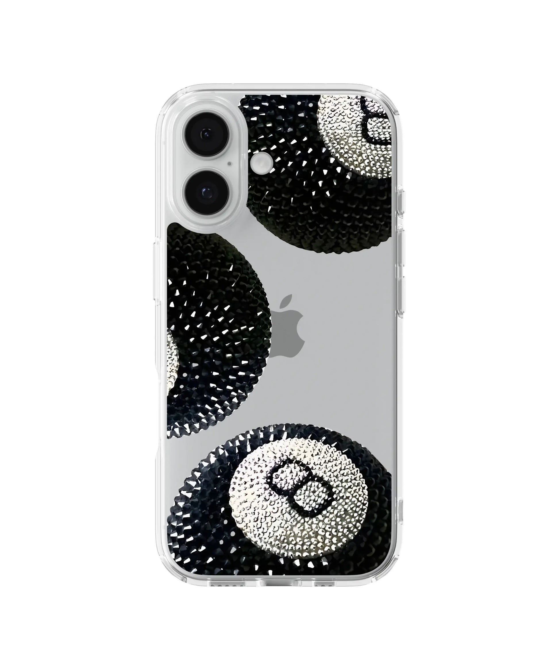 Rhinestone 8-Ball Telefon Kılıfı