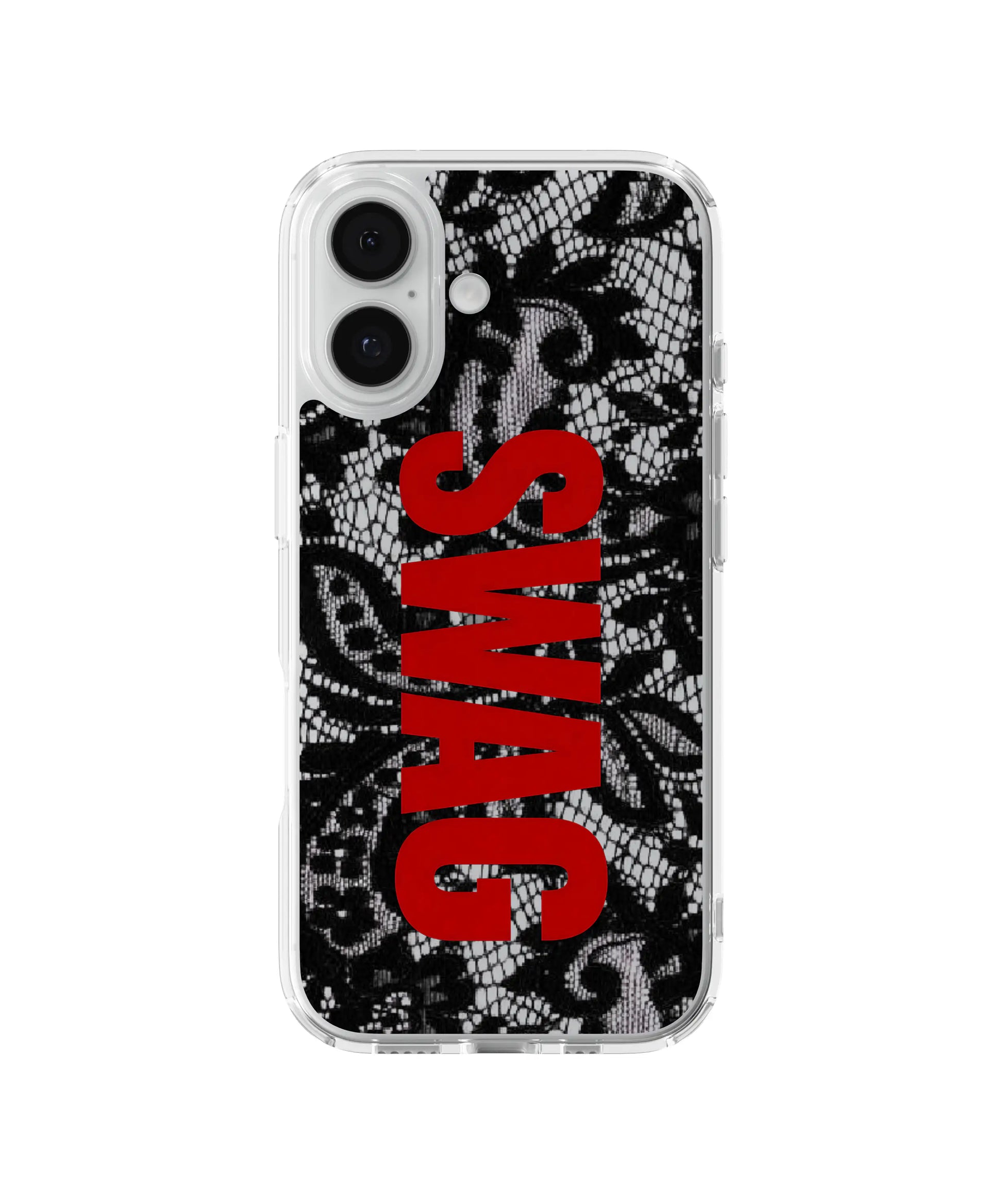 Red Swag Lace Telefon Kılıfı