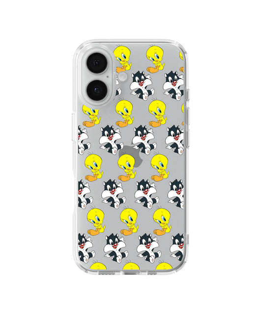 Sylvester and Tweety Pattern Telefon Kılıfı