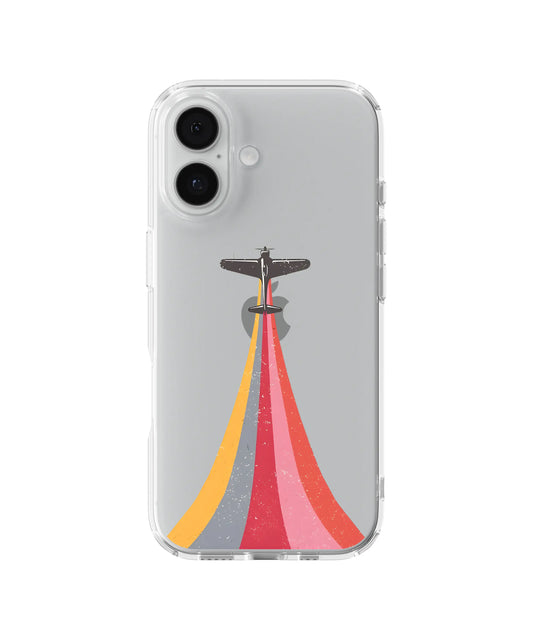 Airplane Rainbow Telefon Kılıfı