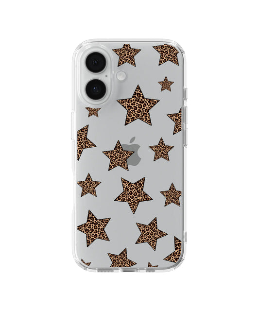 Classic Leopard Star Telefon Kılıfı